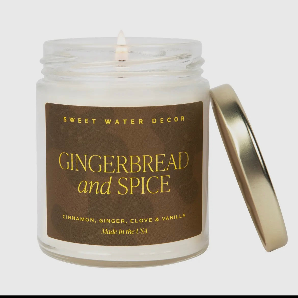 Gingerbread and Spice Soy Candle