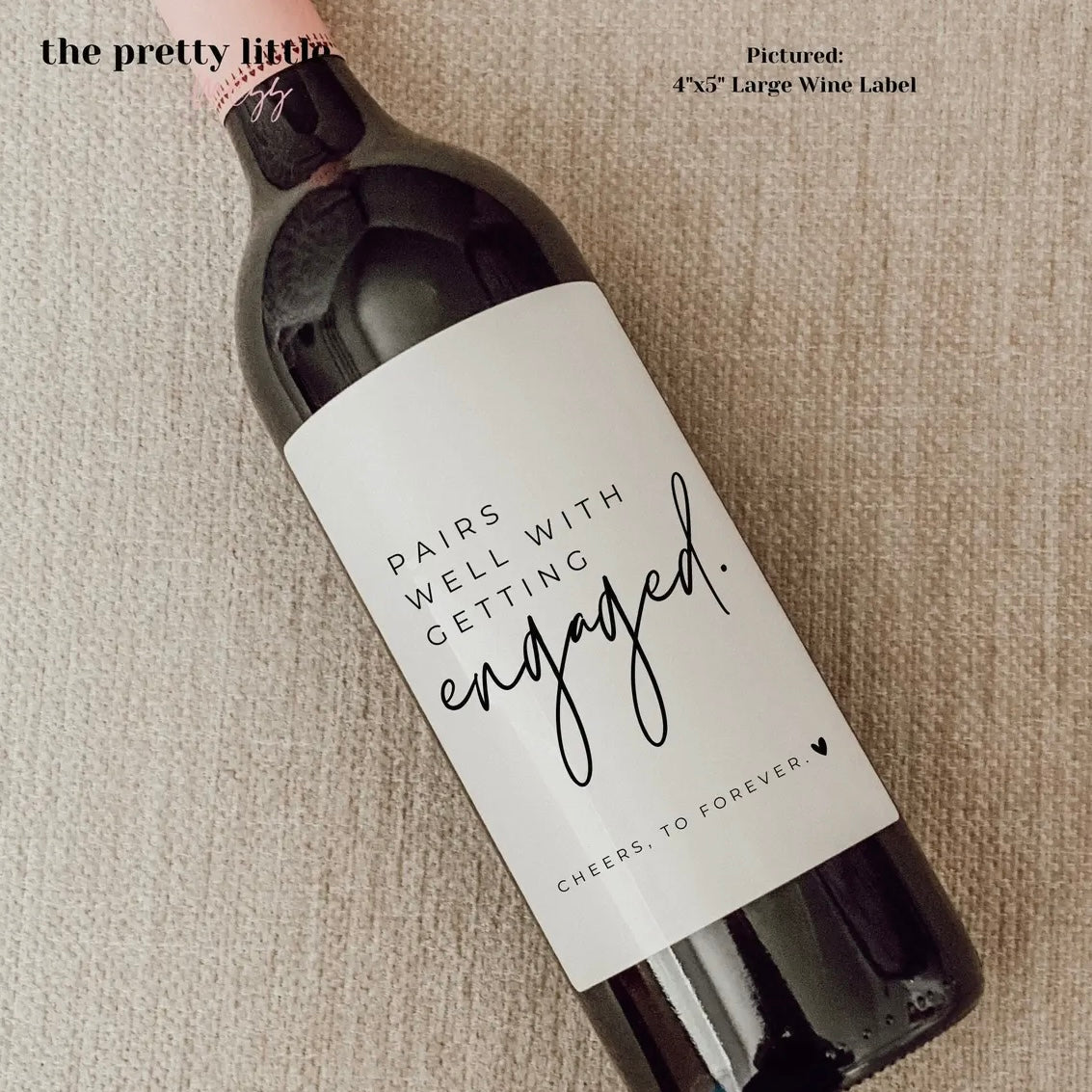 Wine Label- Engagement