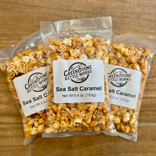 Sea Salt Caramel Popcorn- Creek Stone Kettle Works