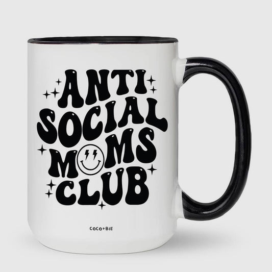 Anti Social Mom's Club Mug