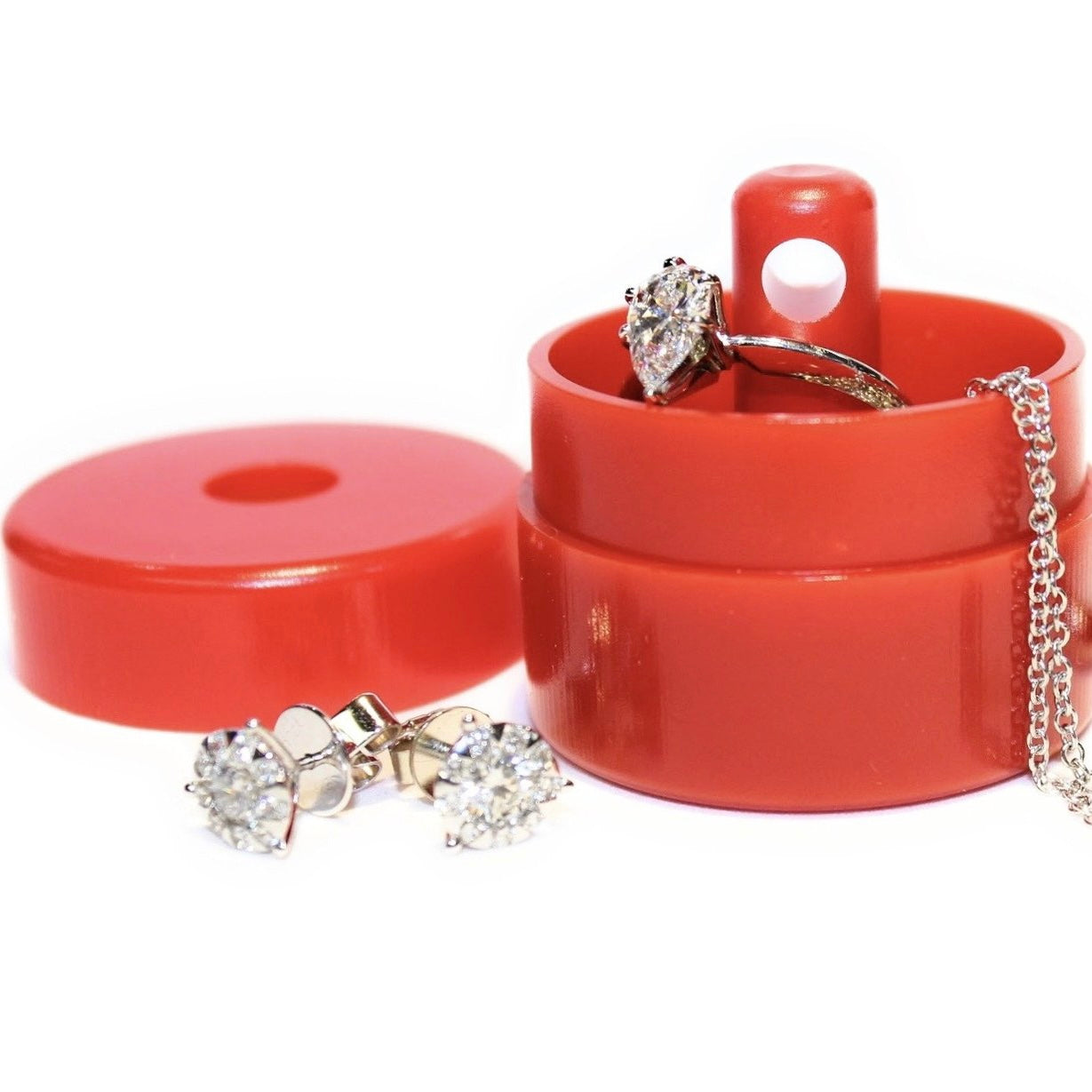 Lion Latch Jewelry/Pill Tote