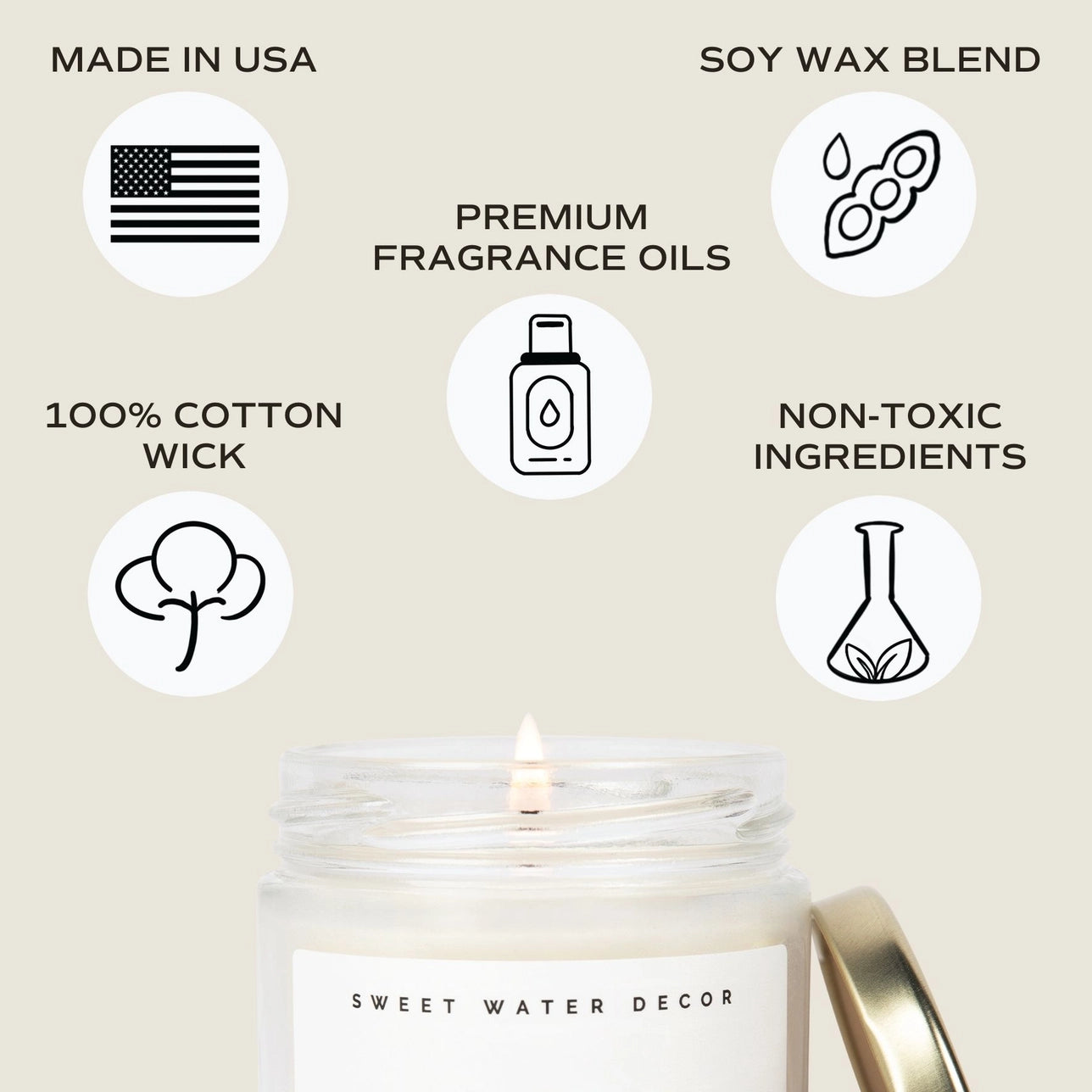 Hello Fall Candle