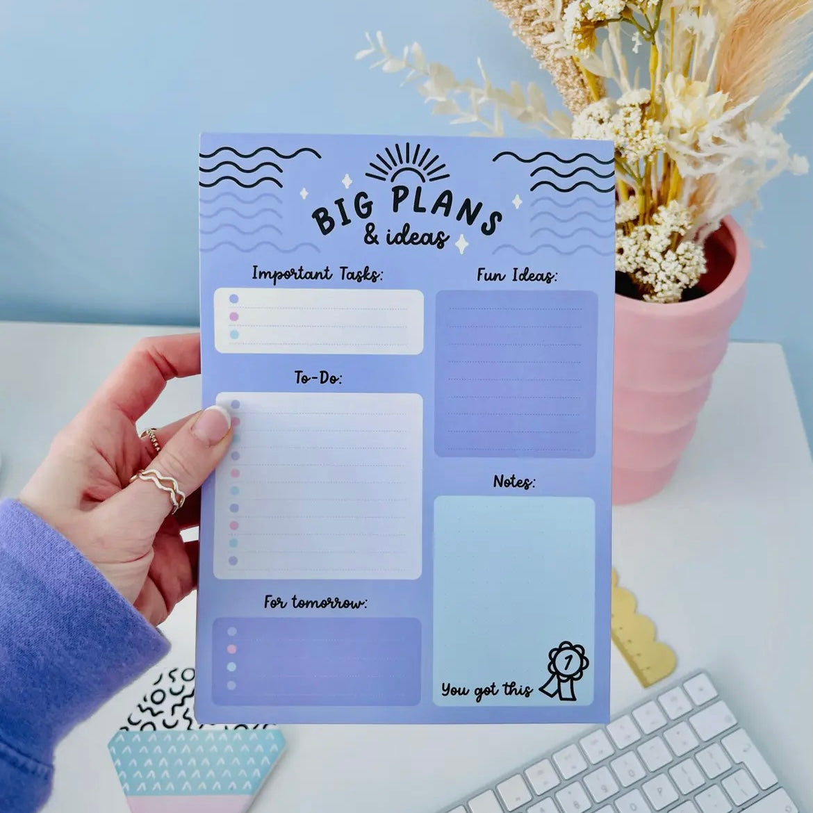 Big Plans Desk Pad