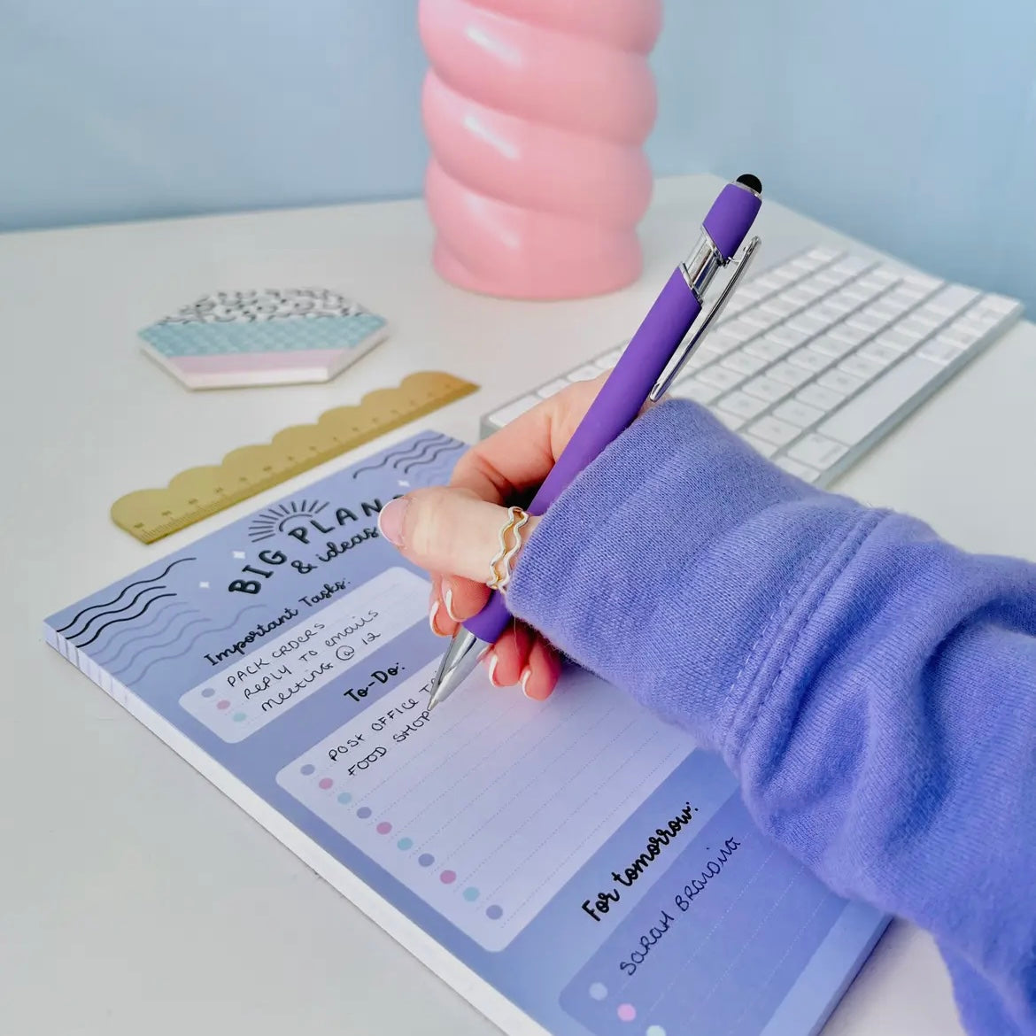 Big Plans Desk Pad