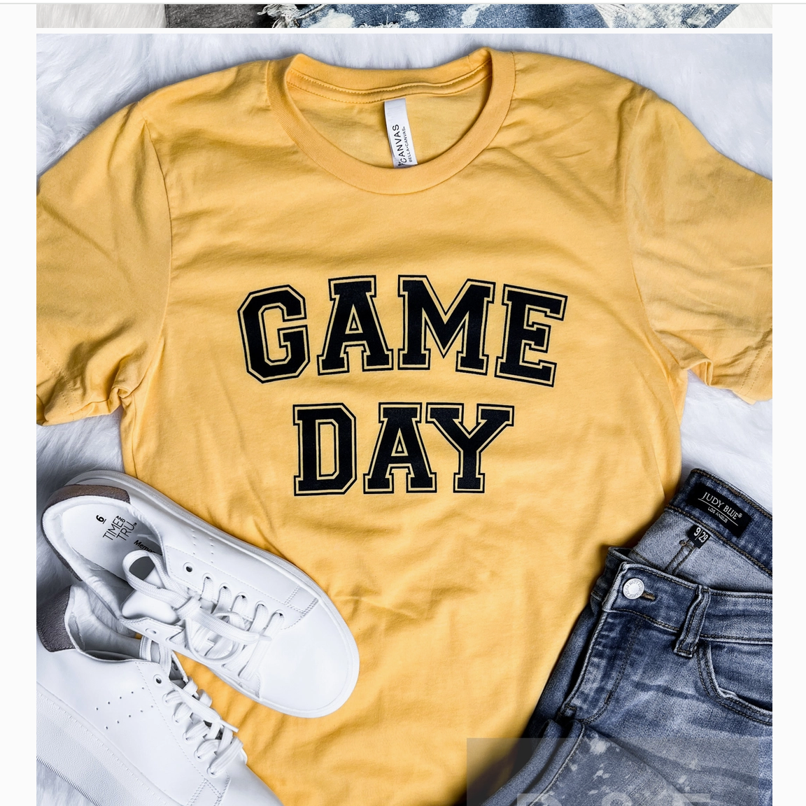 Game Day T-Shirt- Yellow