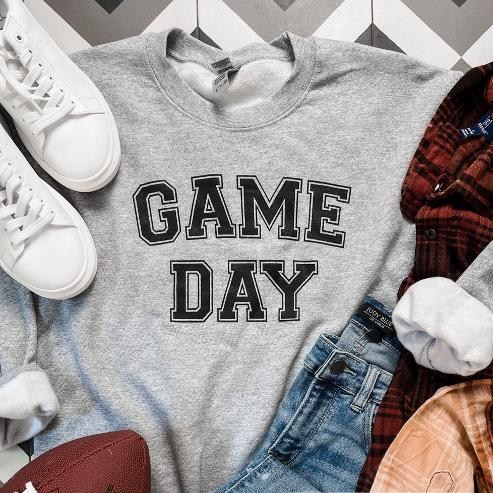 Game Day Sweatshirt- Gray