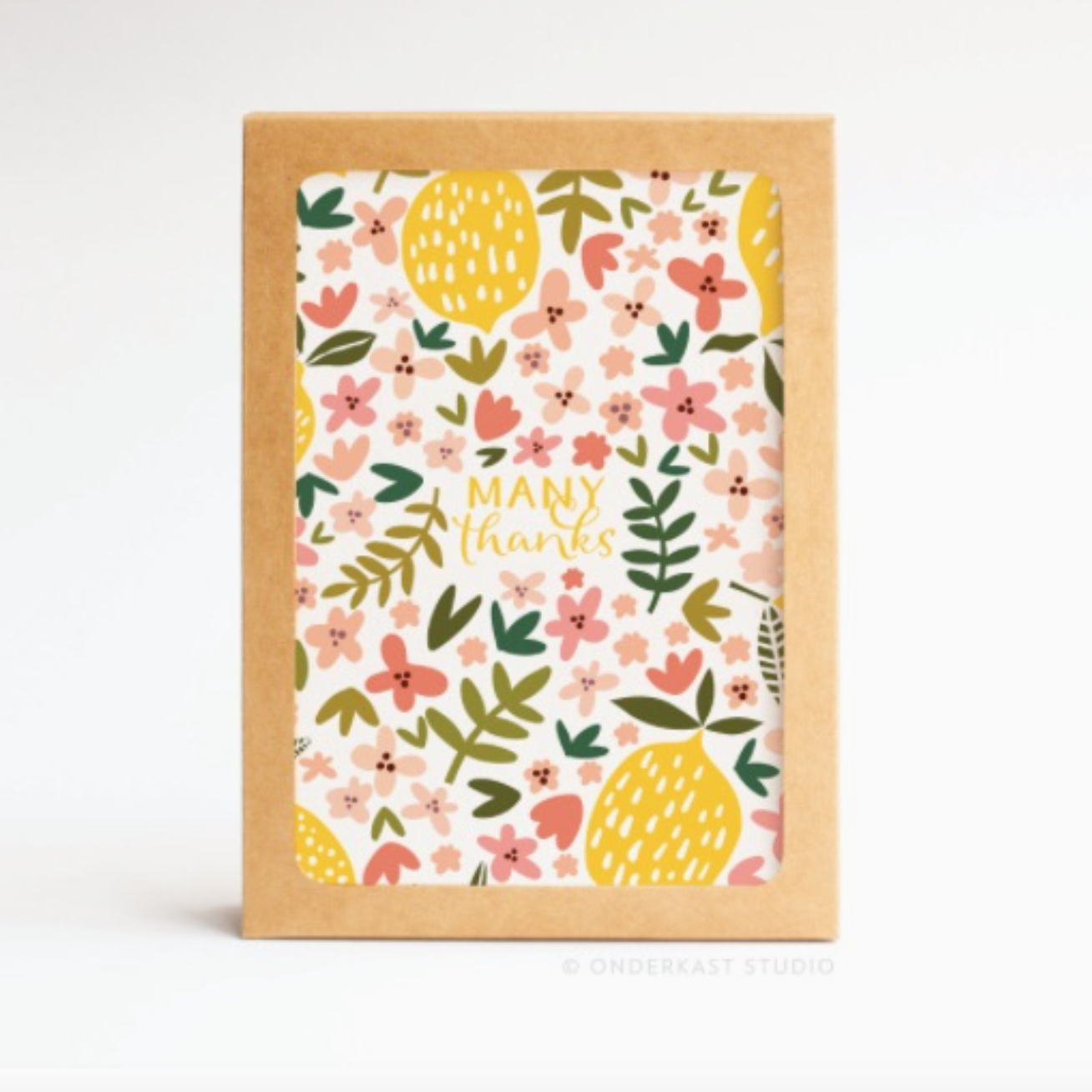 Boxed Set of Cards- Many Thanks