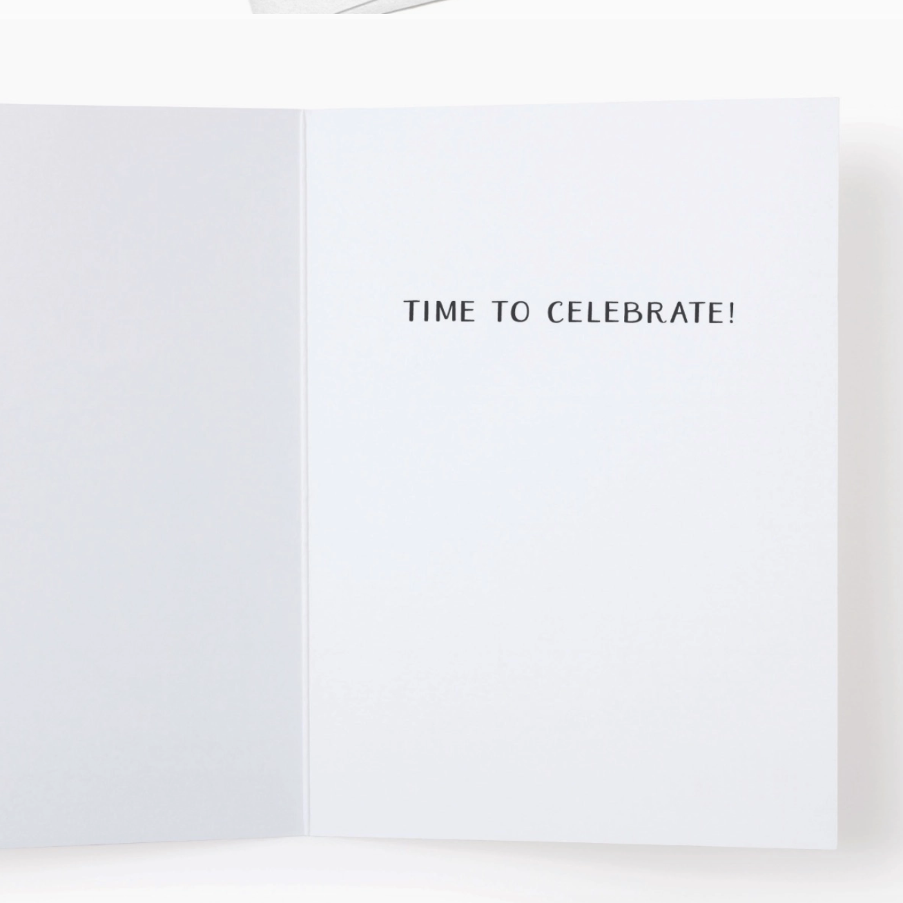Pop Fizz Clink Champagne Greeting Card