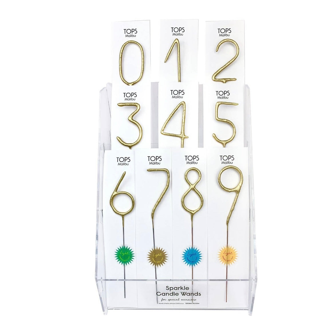 Number Sparkler Candles