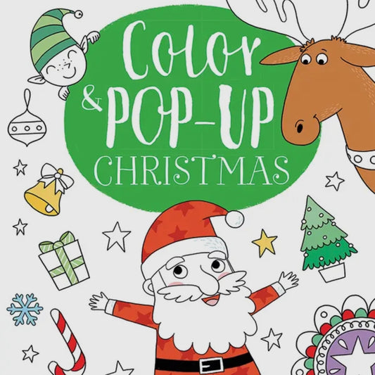 Color & Pop Up Book- Christmas