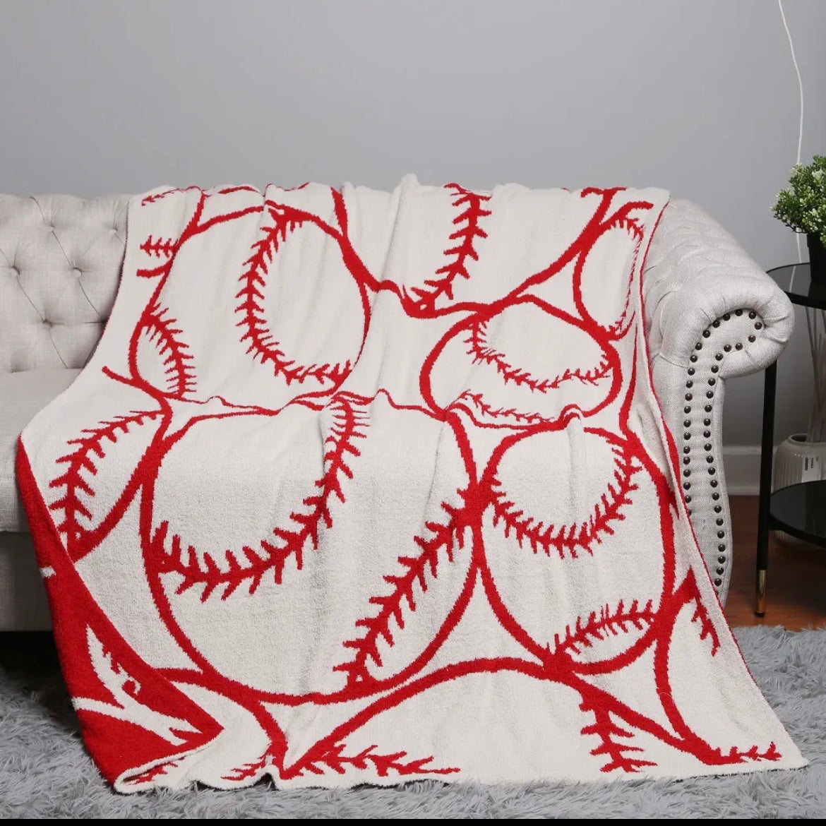 The Softest Ever Baseball Blanket