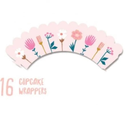 Garden Party - cupcake wrappers