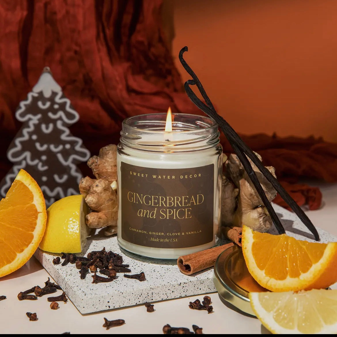 Gingerbread and Spice Soy Candle