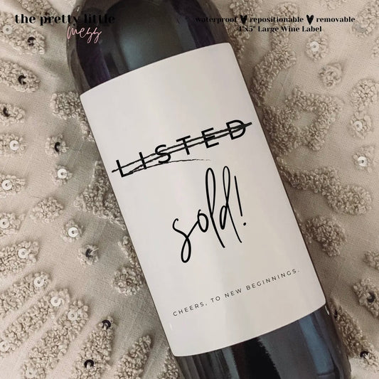 Wine Label- Housewarming