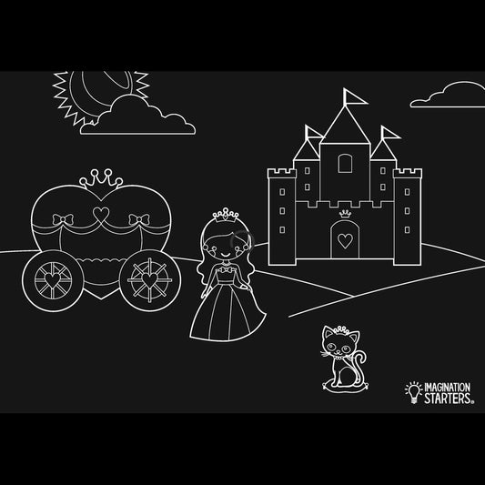 Chalkboard Mat- Princess