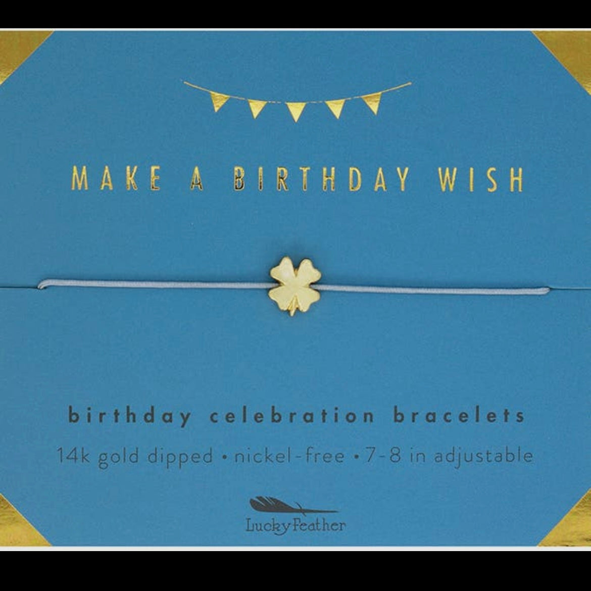 Birthday Wish Bracelet- Gold