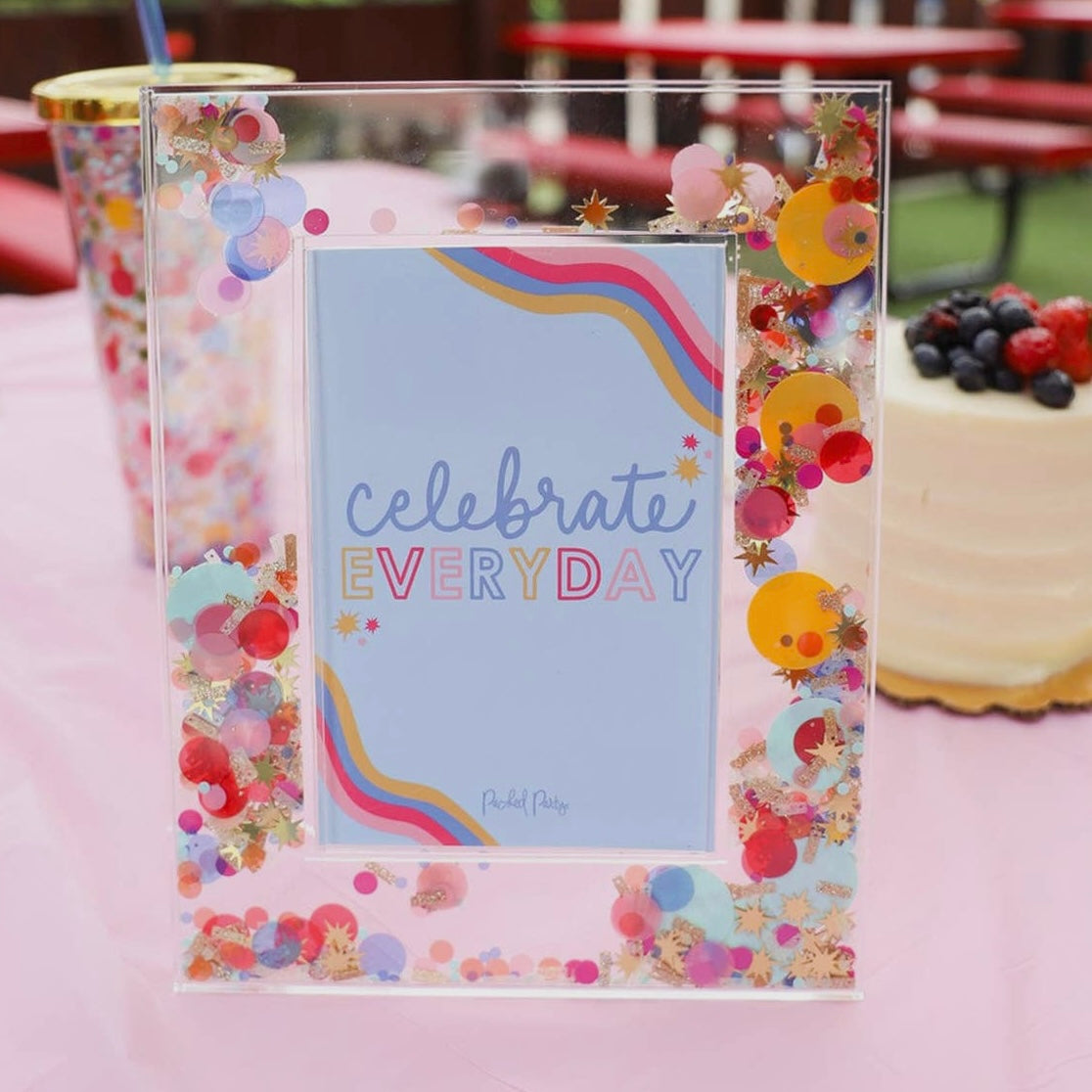 Celebrate Every Day Confetti Photo Frame