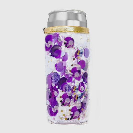 Skinny Can Cooler- Purple