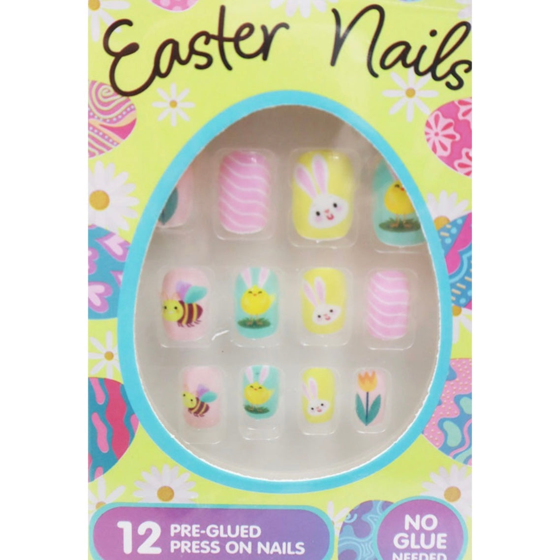 Kids Easter Press-On Nail Kit