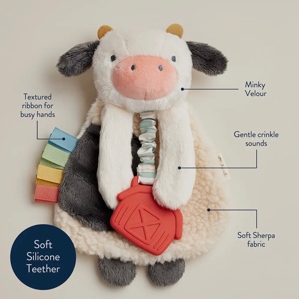 Cow Itzy Lovey Plush