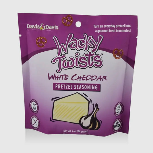 White Cheddar Wacky Twists Pretzel Seasoning