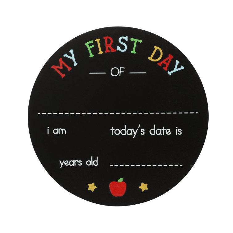 First & Last Day of School Chalkboard Sign