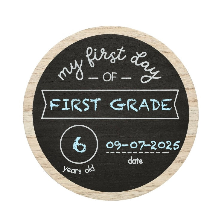 First & Last Day of School Wooden Chalkboard Sign