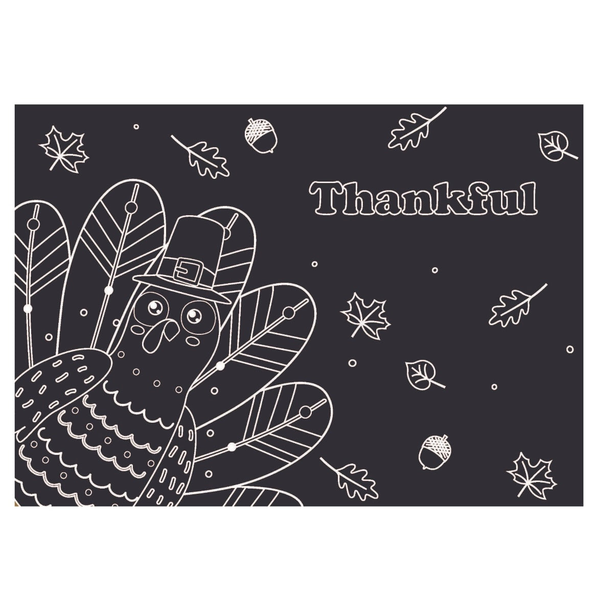 Chalkboard Mat- Thanksgiving