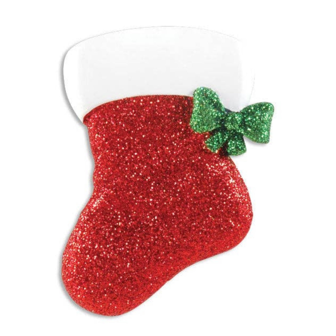 Red Stocking Personalized Ornament