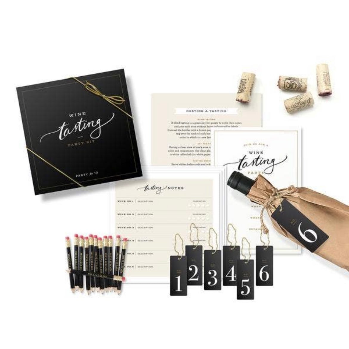 Wine Tasting Party Kits