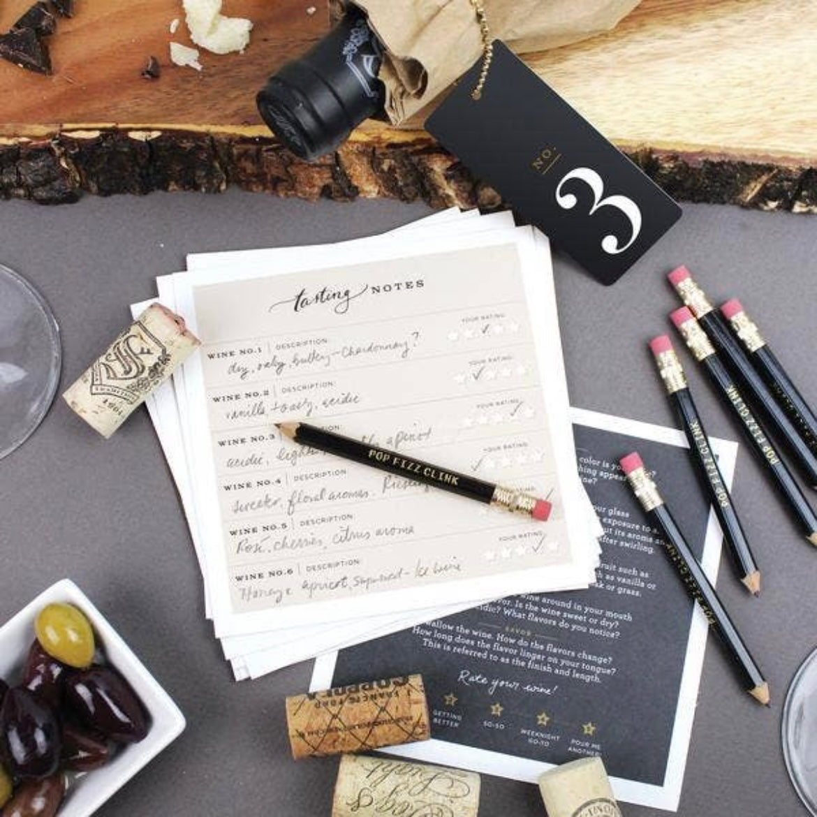 Wine Tasting Party Kits