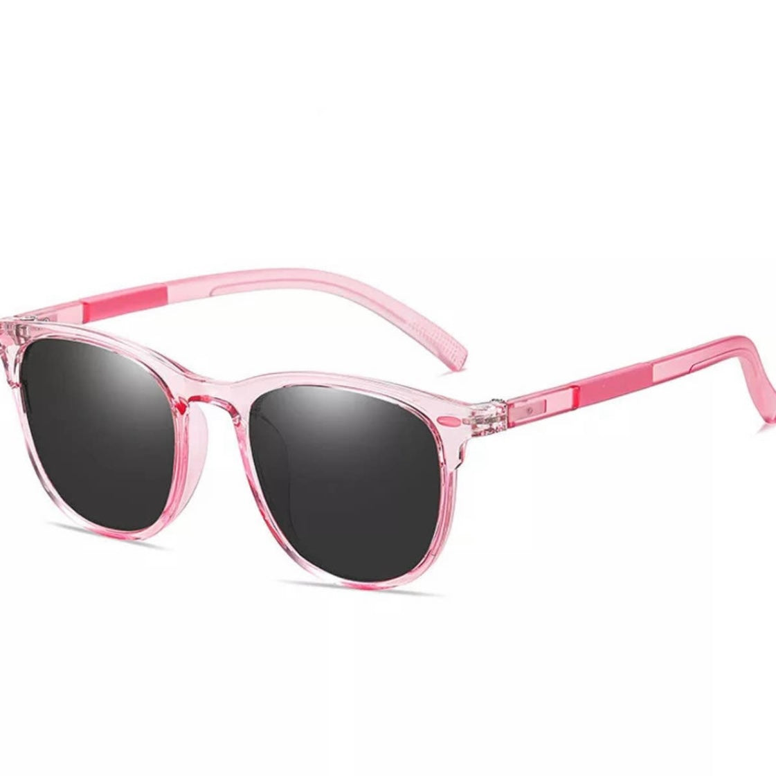 Colored Child Sunglasses- Pink/Black