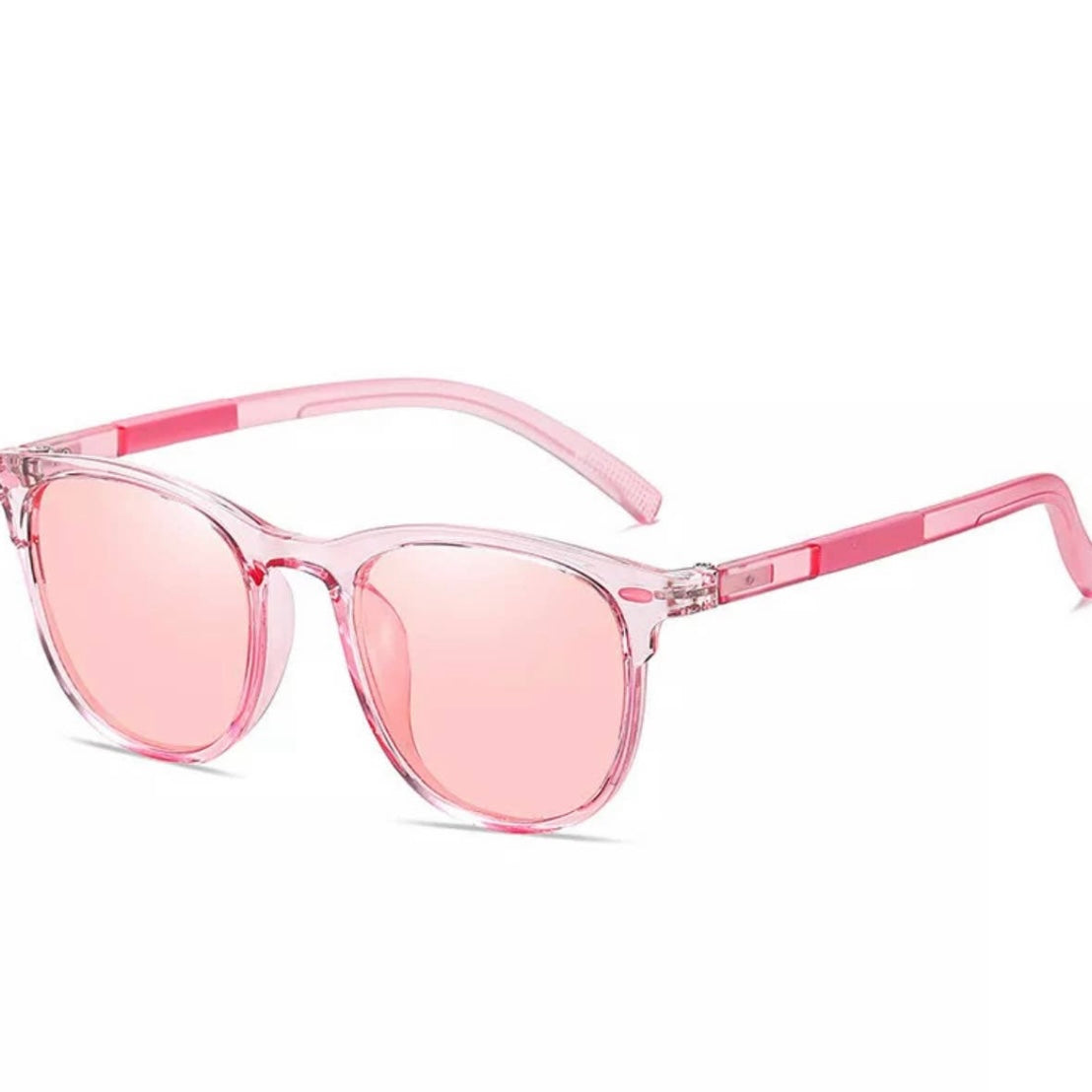 Colored Child Sunglasses- Pink/Pink
