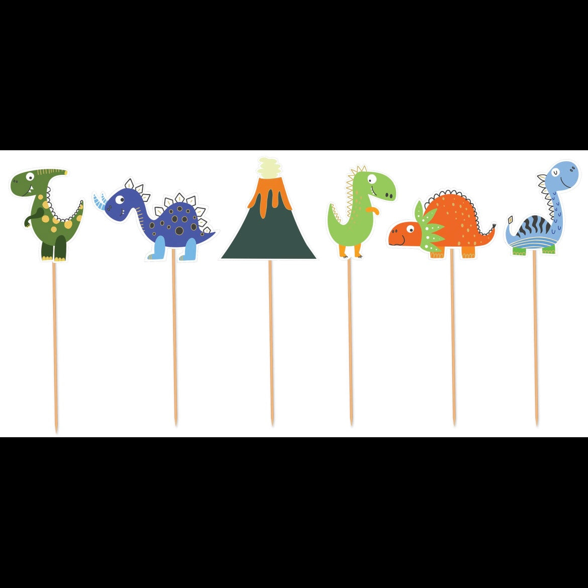 Dinosaurs Cake Toppers