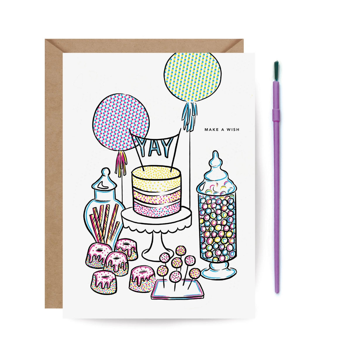 Birthday Card- Paint with Water